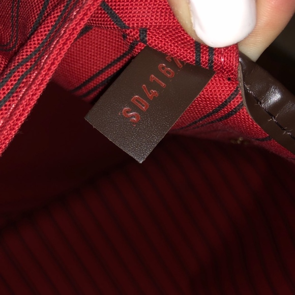 LV NEVERFULL DAMIER EBENE - Picture 5 of 8